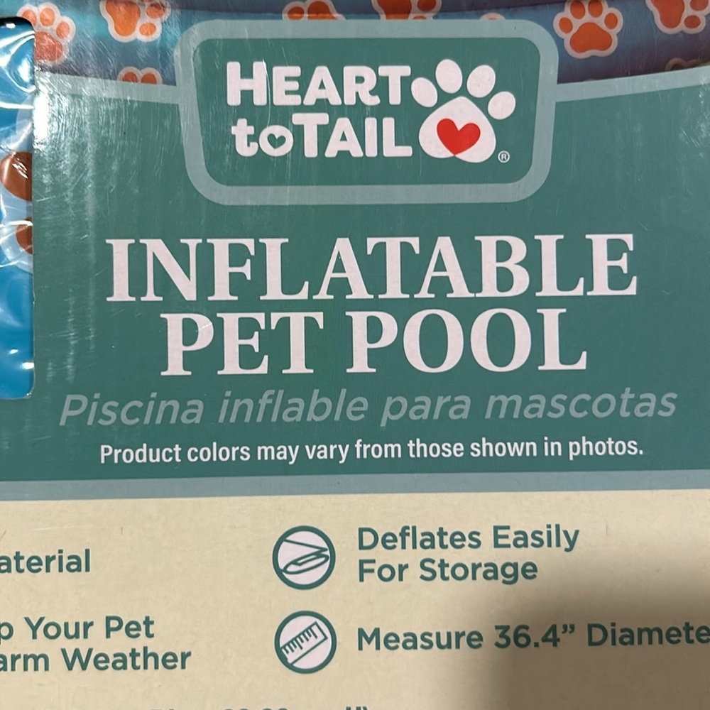 Brand New Inflatable Pet Pool - Picture 5 of 5